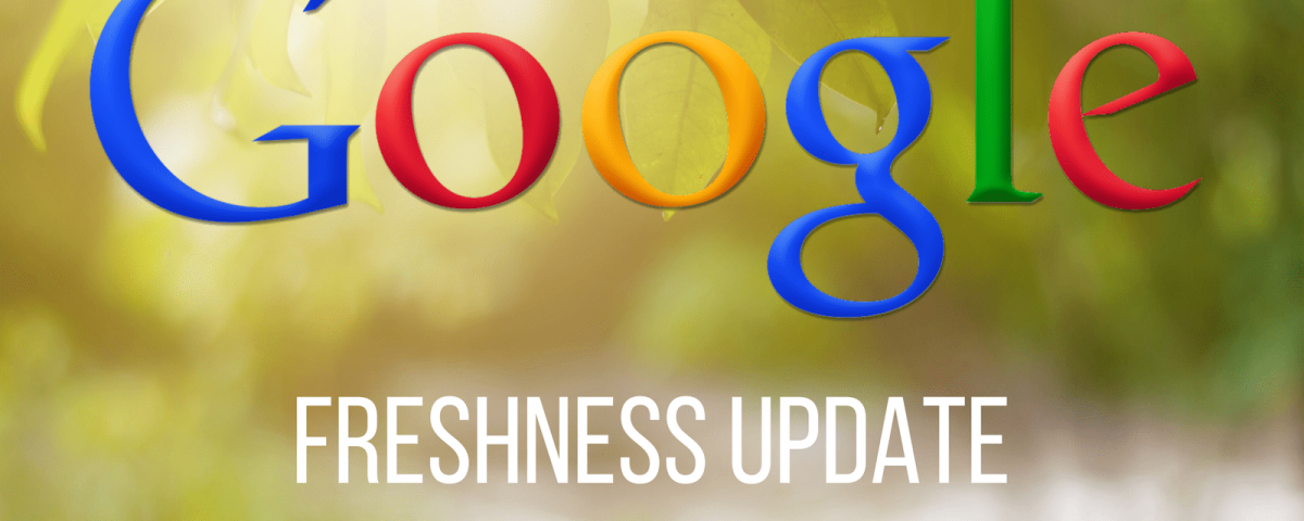 google-freshness-update